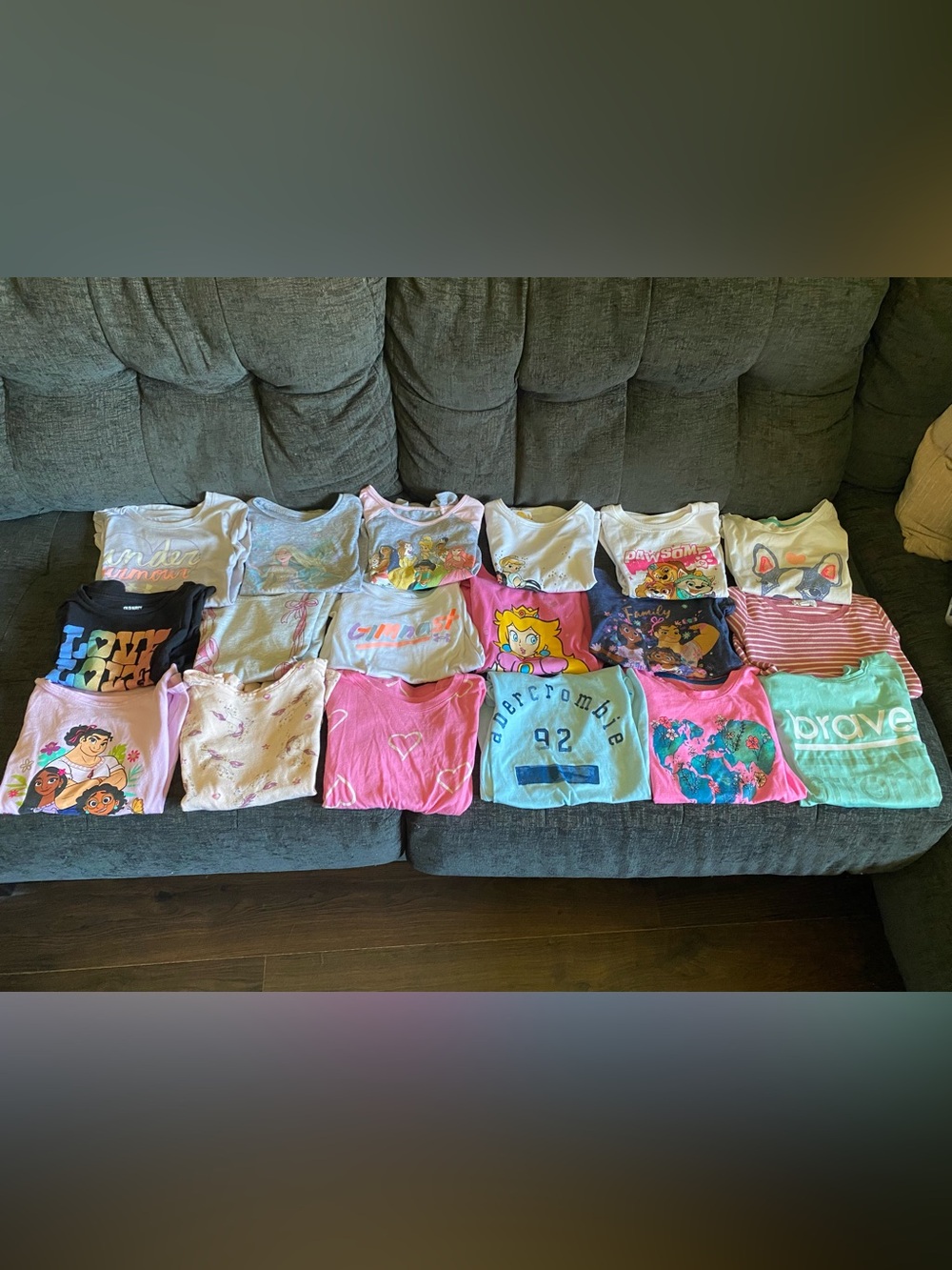 Girls 6 Shirts Lot